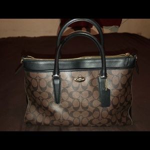 Large satchel Coach